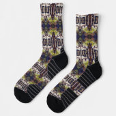 Dimensionen der Neugier Socken (Links)