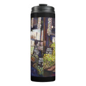 Dimensionen der Neugier Thermosbecher (Vorderseite)