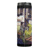 Dimensionen der Neugier Thermosbecher (Rückseite)