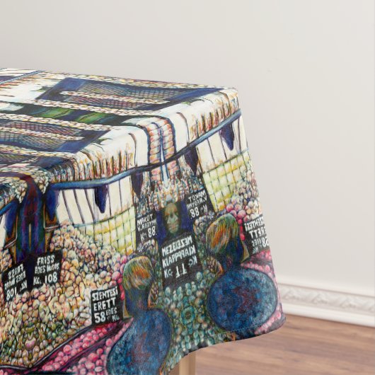 Dimensionen der Neugier Tischdecke (Beispiel)