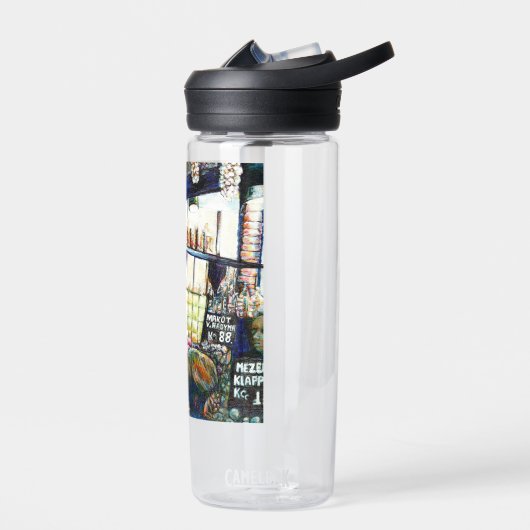 Dimensionen der Neugier Trinkflasche (Links)