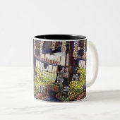 Dimensionen der Neugier Zweifarbige Tasse (VorderseiteRechts)