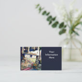 Dimensionen der Visitenkarten für Neugierde Visitenkarte (Stehend Vorderseite)