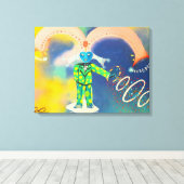 Dimensionen Gatekeeper Guardian Leinwanddruck (Insitu (Holzboden))