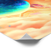 Dimensionen Kind - farbenfrohe Wand an Wand Drucke (Ecke)