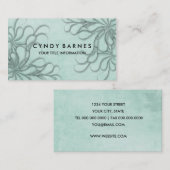 Dimensions Grunge Business Card Visitenkarte (Vorne/Hinten)