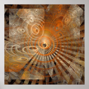 'Dimensions of the Open Heart' Poster