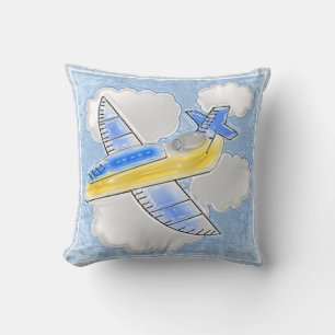 Dimensionsflugzeug Kissen