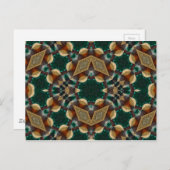 Dimensionsgrün Postkarte (Vorne/Hinten)