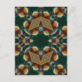 Dimensionsgrün Postkarte (Vorderseite)