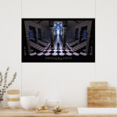 Dimensionstiefe Poster (Küche)