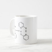 Dimer der Chemikalien-2-Pyridone Kaffeetasse (Vorderseite Links)