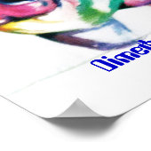 Dimethyltryptamin Poster (Ecke)