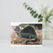 Dimetrodon-1 Postkarte (Stehend Vorderseite)
