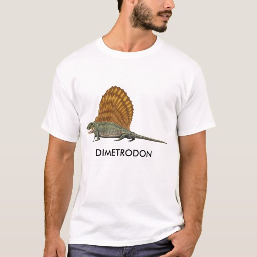 Dimetrodon_grandis, DIMETRODON T-Shirt (Vorderseite)