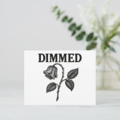 Dimmed Postkarte (Stehend Vorderseite)