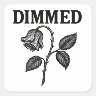 Dimmed Sticker
