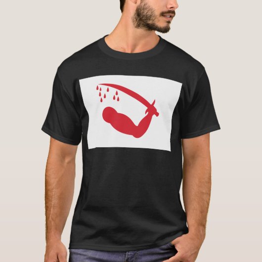Dimmits Goliad Flagge (1824) T-Shirt (Vorderseite)