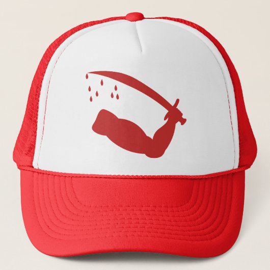 Dimmits Goliad Flaggen-Hut Truckerkappe (Vorderseite)