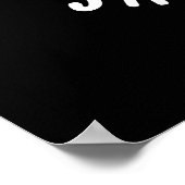 Dimsum Body Say Food Funny Dimsum Pub Dark BG Poster (Ecke)