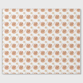 Dimsum-Wasserfarbmuster Geschenkpapier (Flach)