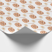 Dimsum-Wasserfarbmuster Geschenkpapier (Ecke)