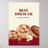 Dimsum Watercolor Poster (Vorne)