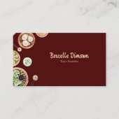 Dimsum Watercolor Visitenkarte (Vorderseite)