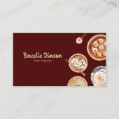 Dimsum Watercolor Visitenkarte (Vorderseite)