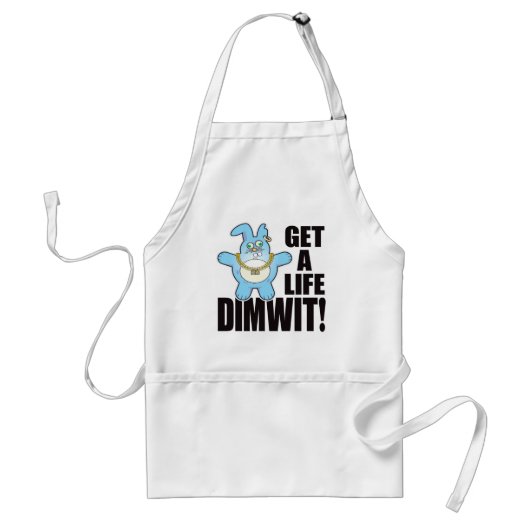 Dimwit-schlechtes Brötchen-Leben Schürze (Vorne)