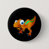 Dina der Dinosaurier Button (Vorderseite)