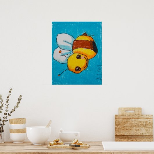 Dina-Hummelposter Poster (Küche)