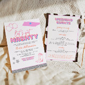 DINA Space Cowgirl Wüste Lass uns Nashty Bach I Einladung