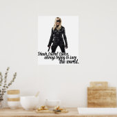 Dinah Laurel Lance Poster (Küche)