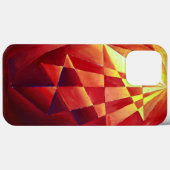 Dinamische abstrakte Rot-Komposition Case-Mate iPhone Hülle (Rückseite (Horizontal))