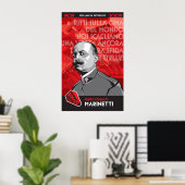 Dinamo Futurista Marinetti Sfida alle Stelle Poster (Heimbüro)