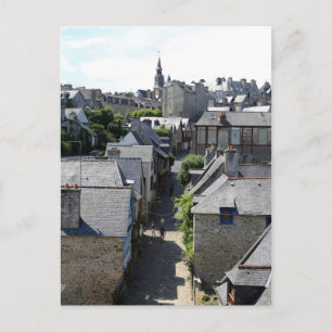 Dinan, Bretagne, Frankreich Postkarte