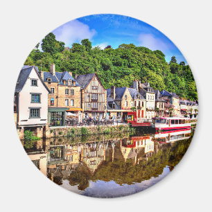 Dinan, Cotes-d'Armor, Bretagne. Frankreich. Magnet