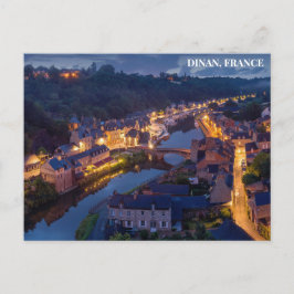 Dinan, France Postcard Postkarte