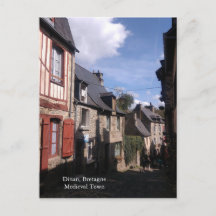 Dinan Medieval Village in Bretagne Frankreich