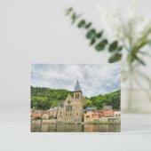 Dinant aus der Maas Postkarte (Stehend Vorderseite)