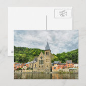 Dinant aus der Maas Postkarte (Vorne/Hinten)