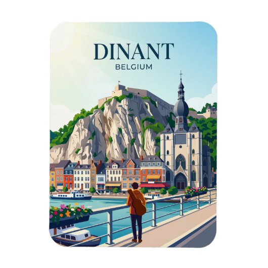 DINANT BELGIEN MAGNET (Vertikal)