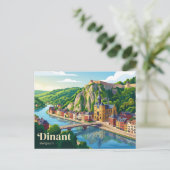 Dinant Belgien Postkarte (Stehend Vorderseite)