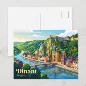 Dinant Belgien Postkarte (Vorne/Hinten)