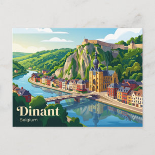 Dinant Belgien Postkarte