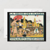 Dinard New Casino_Vintage Postkarte (Vorne/Hinten)