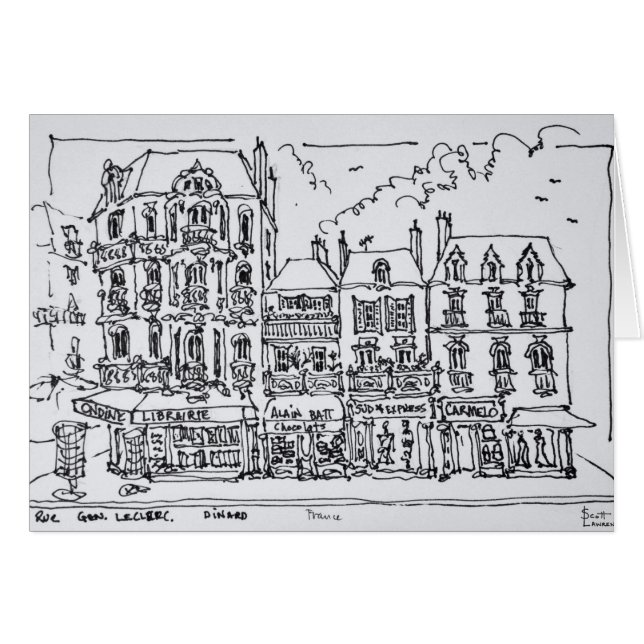 Dinard, Nord-Bretagne, Frankreich (Vorderseite (Horizontal))