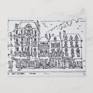Dinard, Nordbretagne, Frankreich Postkarte