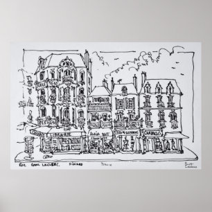 Dinard, Nordbritany, Frankreich Poster